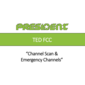 TED: Scanning Channels & Emergency Channels
