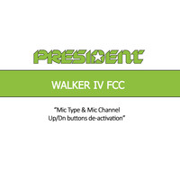 Mic Type and Channel Up/Dn button de-activation