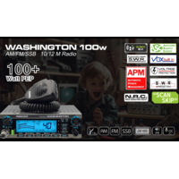 President Washington 100W Ham radio intro