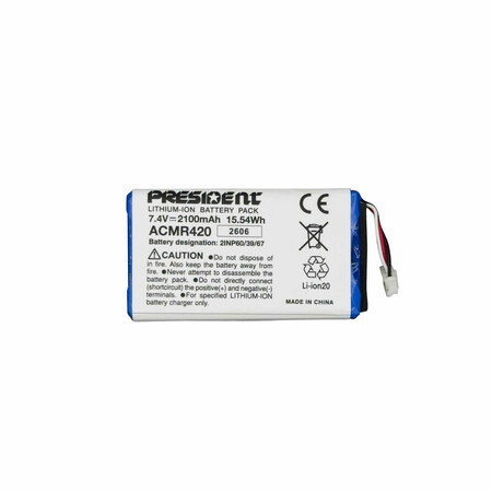 Enhanced Lithium Battery Pack - 2100 MaH